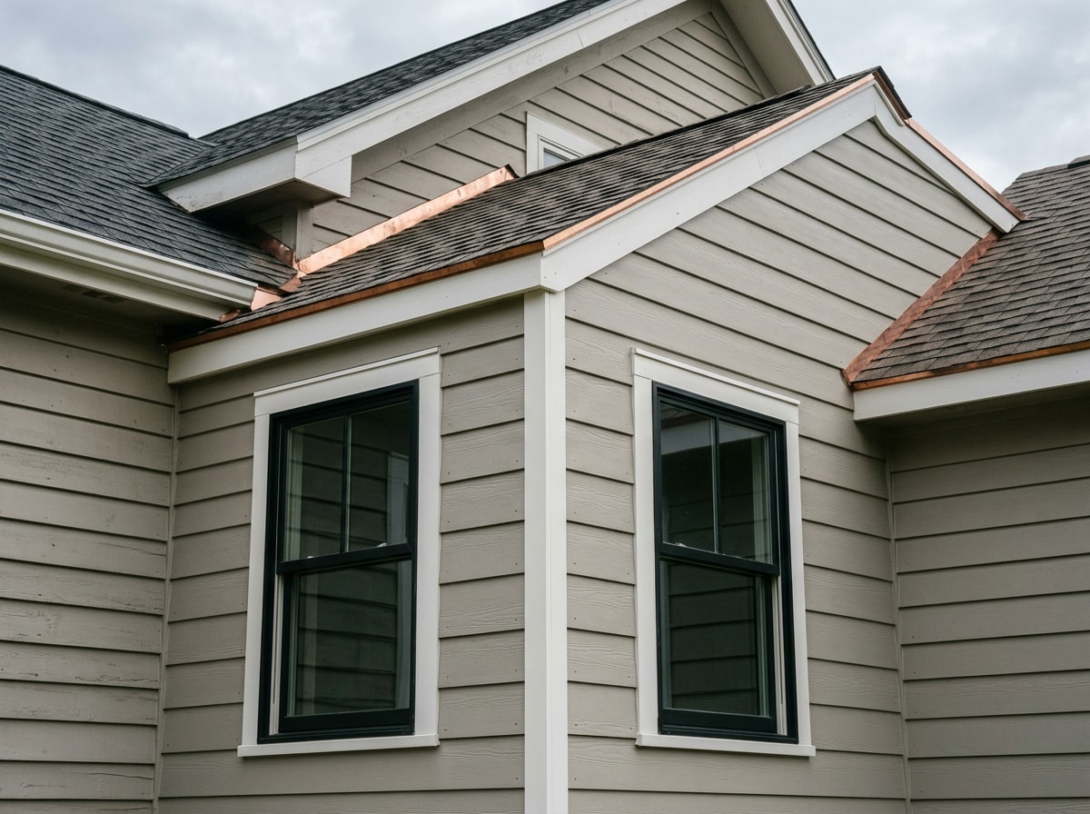Completed home addition in Brush Colorado with siding and roofline matched to the original house